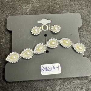 nOir | Earring & Bracelet | Set | Jewelry